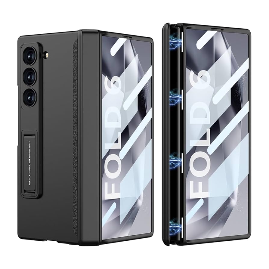 Amazon.co.jp: Galaxy Z Fold6 ケース ガラスフィルム付き